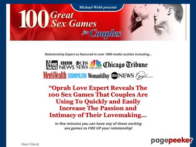 Improve Your Foreplay And Lovemaking To Create Explosive And Passionate Os. Several Great Bonuses Included. Huge Affiliate Resource Section. Https://100sexgames.com/affiliate-program Suitable For Christian Audiences As Well.