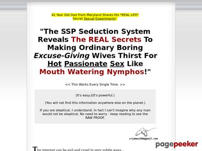 Discover How To Easily Seduce Women Using The New Ssp Seduction Techniques.