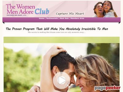 Proven Reoccurring Program Based On Bob Grant's Best Selling Ebook The Woman Men Adore. Send Traffic And You'll Not Only Get Sales