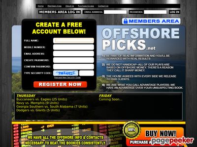 Offshorepicks.net: Sports Picks Direct From Top Handicappers