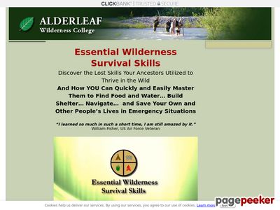 50% Commission. Course Teaches The Core Skills Of Wilderness Survival - Shelter