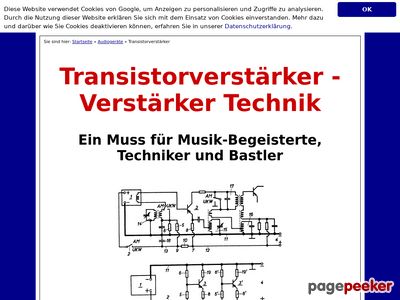 Patentschriften Rund Um Die Technik Von Transistorverstärkern.