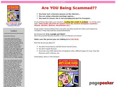 Frustrated With Internet Dating Game? Scammers Drive You Crazy? Great Ebook(r) From Dating Scams Expert. High Conversion Rate.