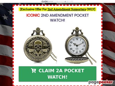 High Converting Pro Gun Rights 2nd Amendment Funnel With Terrific Ave Order Size = Huge Commissions! Promote This Physical Product To Conservative