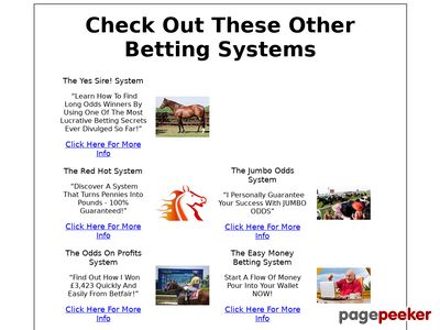 Promote A Growing Number Of Betting Systems With Affiliate Commissions Set At 75%.