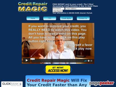 Unique Credit Repair Program With Audio