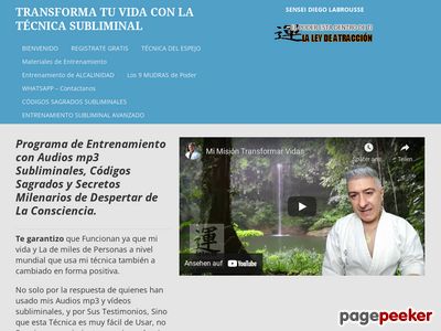 Material Completo De Entrenamiento Subliminal Para Cambiar Patrones Negativos Subconscientes Y Activar Ley De Atracción. Audios Mp3 Y Vídeos. Comisión 75% - Baja Tasa De Reembolso 3