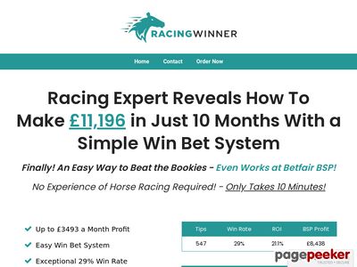 Incredible New Racing Tipster From The Midas Team Who Have Generated Affiliates Over 114k Since 2020! Easy Sale With 50% Commissions. Rebills And Upsells Too. Our Launches Make You Up To $2.48 A Click