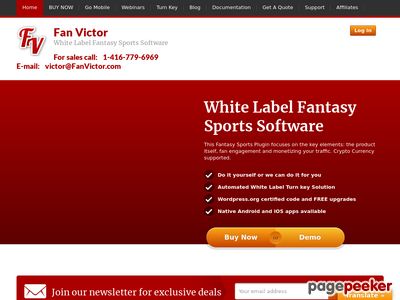 Brand New Product On The Hottest Sport Niche Around - Fantasy Sports! High Selling Product With Great Commissions. $297 Product With Many Recurring Products For $297 A Month As Well. Lots Of Affiliate Tools. Join Our Affiliate Area And Msg Me Today.