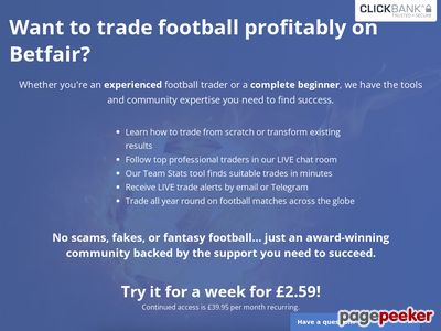 Goal Profits Has Been Voted "best Product" Every Year Since 2014! Includes 16 Football Trading Strategies