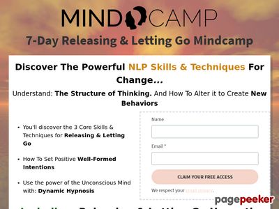 Quality 7 Days Life Changing Content. Promoting Releasing & Letting Go Hypnosis Collection