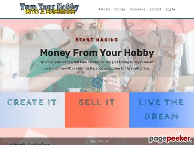 A Course Teaching Art And Craft Enthusiasts How To Make More Money Selling Their Artworks.Money From Your Hobby Whether you want a full time income