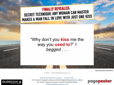 How To Kiss A Man To Make Him Fall In Love. Incredible Conversions To All Female Traffic. Converts Cold Traffic Like Magic. $2 Plus Epc's. Affils Going Nuts. Special Message At Http://kissing-cash.com.