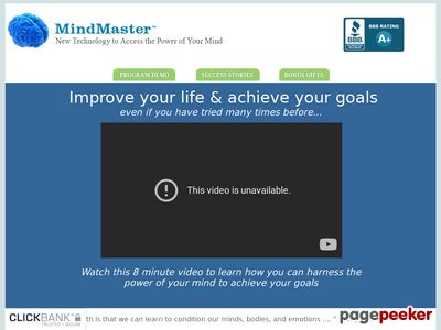 Make Money With Mindmaster! Great Sales Page & Good Conversions. Unique Software Is An Easy Sell To The Self Help And Other Popular Niches. 56% Commission. Visit: Http://www.mindmaster.tv/sp/affiliates.htm And Learn How You Can Profit From Mindmaster!