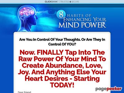 8 Habits To Enhance Your Mind Power By Dr. Steve G. Jones