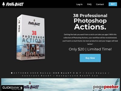 Create Amazing Jaw-dropping Photos In No Time Using This Premium Collection Of 38 Photoshop Actions!