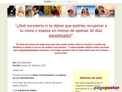 "cómo Reconquistar A Una Mujer En 30 Días O Menos" Por John Alexander. (spanish Version Of "how To Get A Girl Back In 30 Days Or Less" By John Alexander.) Podrías Recuperar A Tu Novia O Esposa En Menos De Apenas 30 Días Garantizado