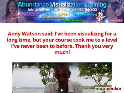 Abundance Visualization Training Is A Proven To Work Visualization Training That Guides You To Quickly And Easily Develop Highly Effective Visualization Skills That You Can Use To Imagine And Manifest Your True Hearts Desires.