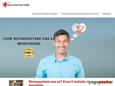 Metodo Completo Per Riconquistare La Ex Ragazza In Pochi E Veloci Passi. Guida Completa Ed Efficace.