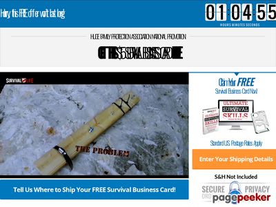 Give Away Real Physical Products To Your Audience And Get Paid A Ton. Our Free Survival Business Card Offer Boosts A 7.2%-9.4% Cold Traffic Conversion Rate With A $20 Upsell Conv At 40+% To Cold Facebook Traffic. Affiliate Resources- Http://9nl.at/sbc