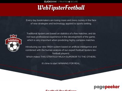 Web Of Sports Predictions Based On A System Of Statistics And Human Analysis