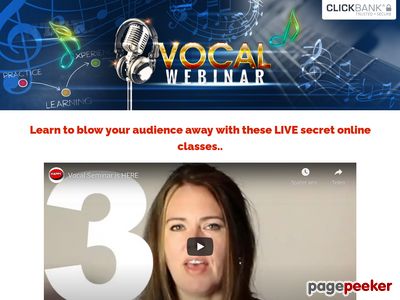 Make Recurring Commissions In The Voice Lessons Niche With A Extremely High Converting Offer. Professional Artist And Voice Coach Teaches For A $1.00/trial