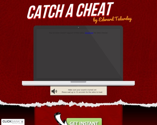 Catch A Cheat! With New Vsl And Exit Pop Up!