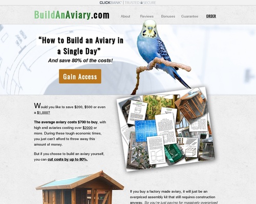 How To Build An Aviary