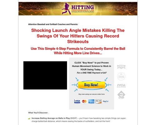 Pitch-plane Dominator Online Video Hitting Course