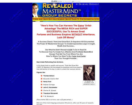 75%~ Create Profits With An Effective Mastermind Group