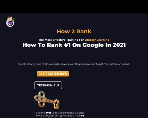 How 2 Rank – SEO Training For Beginners