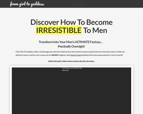 How Any Woman Can Become Irresistible To Men