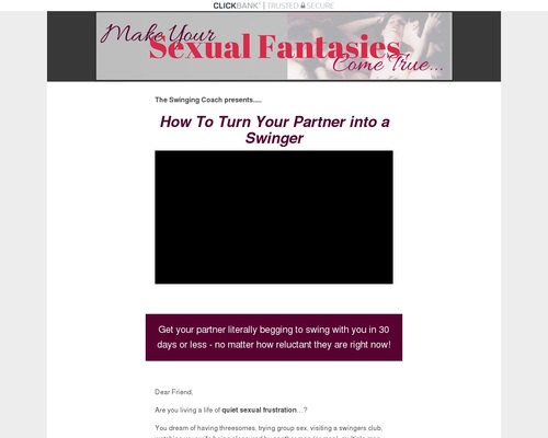 How To Turn Your Partner Into A Swinger