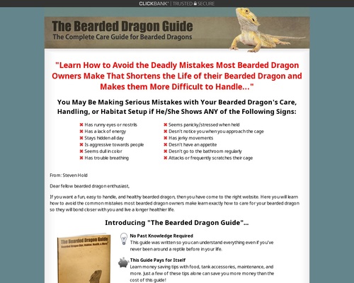 The Bearded Dragon Guide