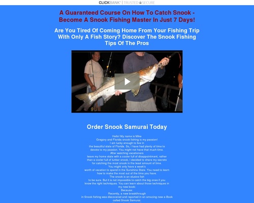 Snook Samurai – Your Ultimate Guide To Florida Snook Fishing