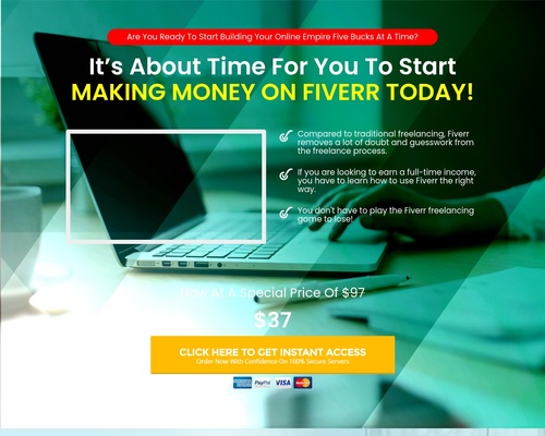 Make Money On Fiverr (2021) – Hot Freelance Course