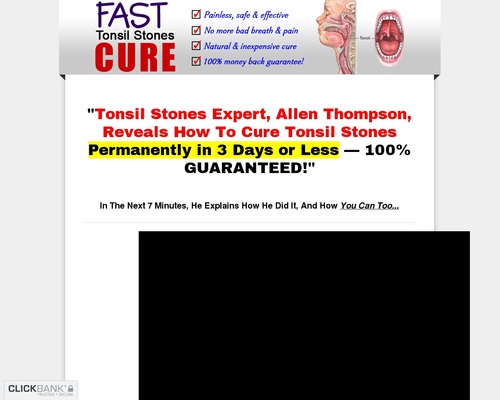 Fast Tonsil Stones Cure – High Conversions