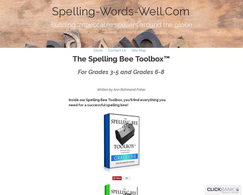 The Spelling Bee Toolbox Tm