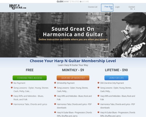 Harpnguitar.com – Harmonica And Guitar Lessons