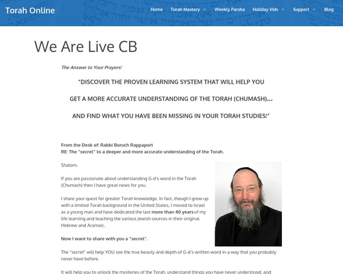 Torah Online – Learn Bible With The Masters