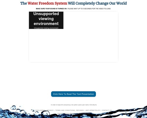 Water Freedom System – Huge New Offer For 2020!