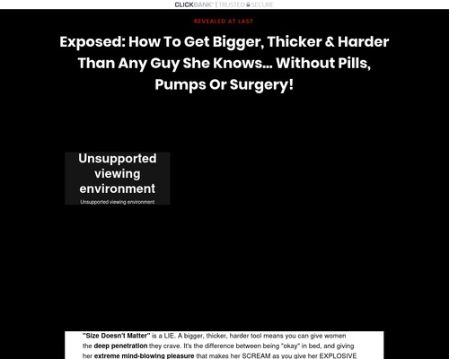 Manhood Maximizer – Natural Enlargement For Men