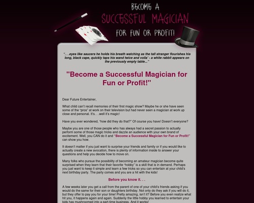 Become A Successful Magician