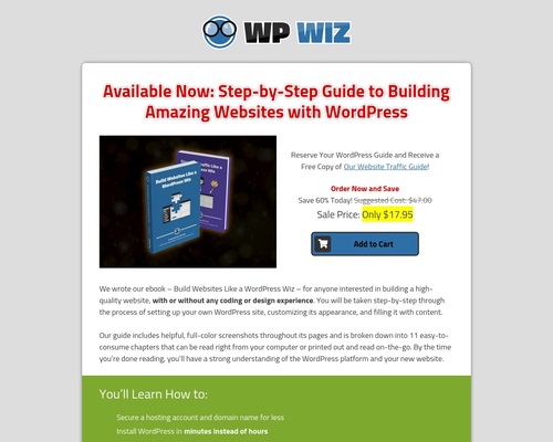 WordPress Wiz Ebook Guide