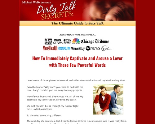 Talking Dirty Secrets – The Ultimate Guide To Sexy Talk