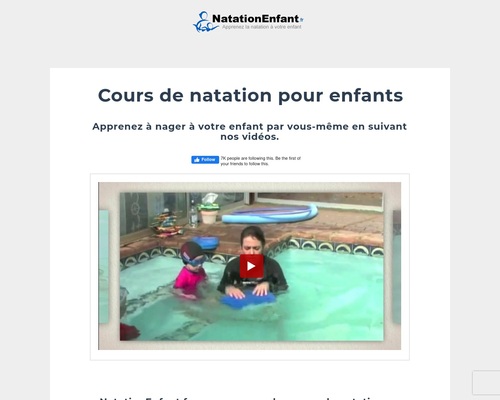 Apprenez La Natation A Votre Enfant