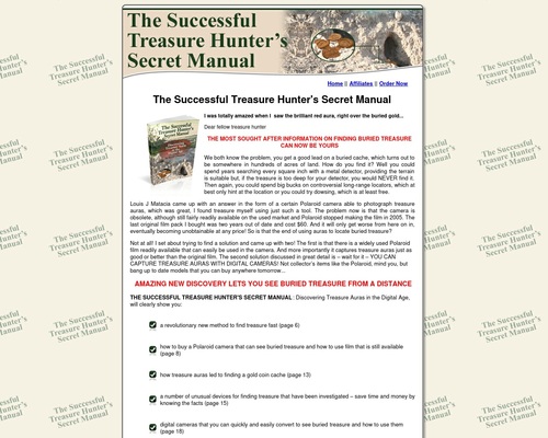 The Successful Treasure Hunter’s Secret Manual