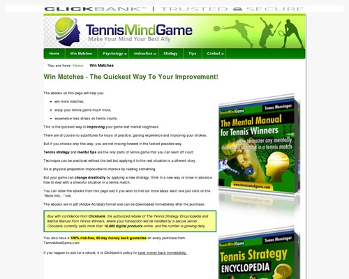 Win Tennis Matches – Strategy And Mental Guides