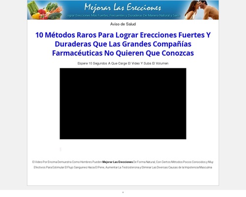 Mejorar Las Erecciones – Cure Erectile Dysfunction Spanish