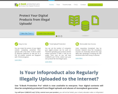 E-book Protection Pro – We Protect Your Digital Products!